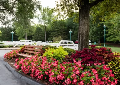 Delmar Gardens of Meramec Valley bench