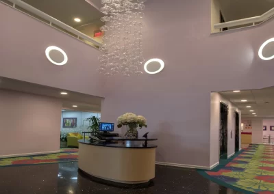 Delmar Gardens of Gwinnett reception area