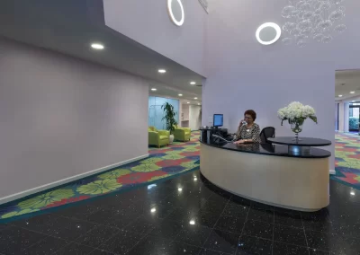 Delmar Gardens of Gwinnett reception desk