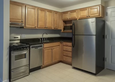 Delmar Gardens of Gwinnett apartment kitchen