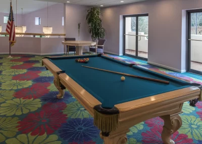 Delmar Gardens of Gwinnett billiards table