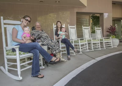 Delmar Gardens of Gwinnett rocking chairs