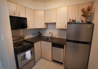 Kitchen inside Garden Villas of Lenexa