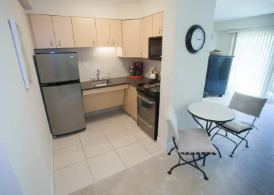 Kitchen area in Garden Villas of Lenexa