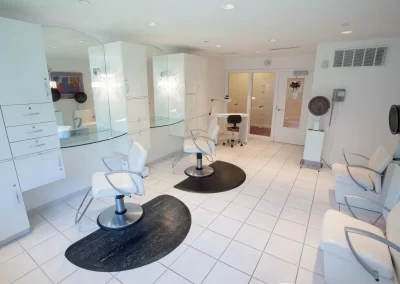 Salon inside Garden Villas of Lenexa