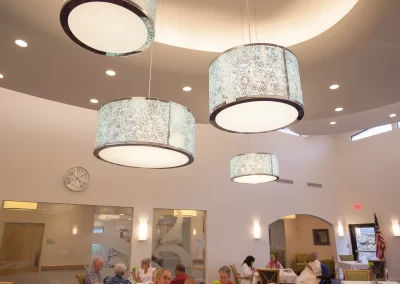 Delmar Gardens of Lenexa dining area