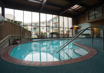 Indoor pool at Garden Villas of Lenexa