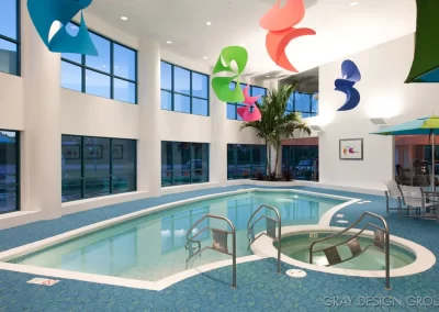 indoor pool at Garden Villas of O'Fallon