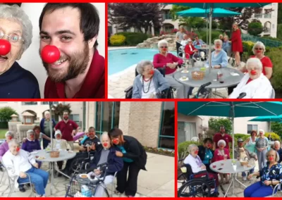 Red Nose Day at the Garden Villas North