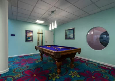 Delmar Gardens of Smyrna billiards room