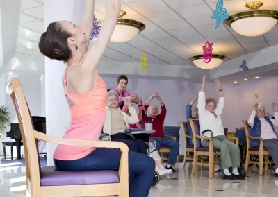 Delmar Gardens of Meramec Valley group movement session